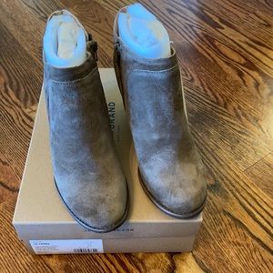 Lucky Yabba Suede Wedge Bootie